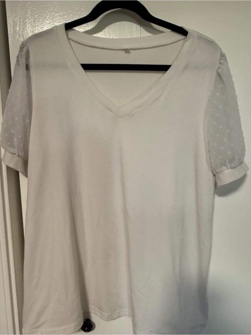 XL White Bridal Top